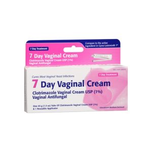 7 Day Clotrimazol 1% Vaginal Cream 45g