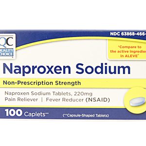 Quality Choice Naproxen Sodium 220mg Caps